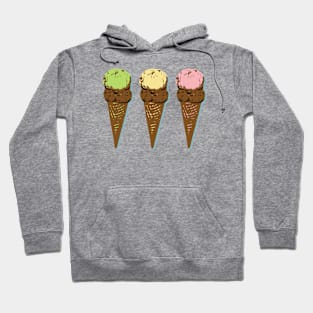 Ice Cream Cones Hoodie